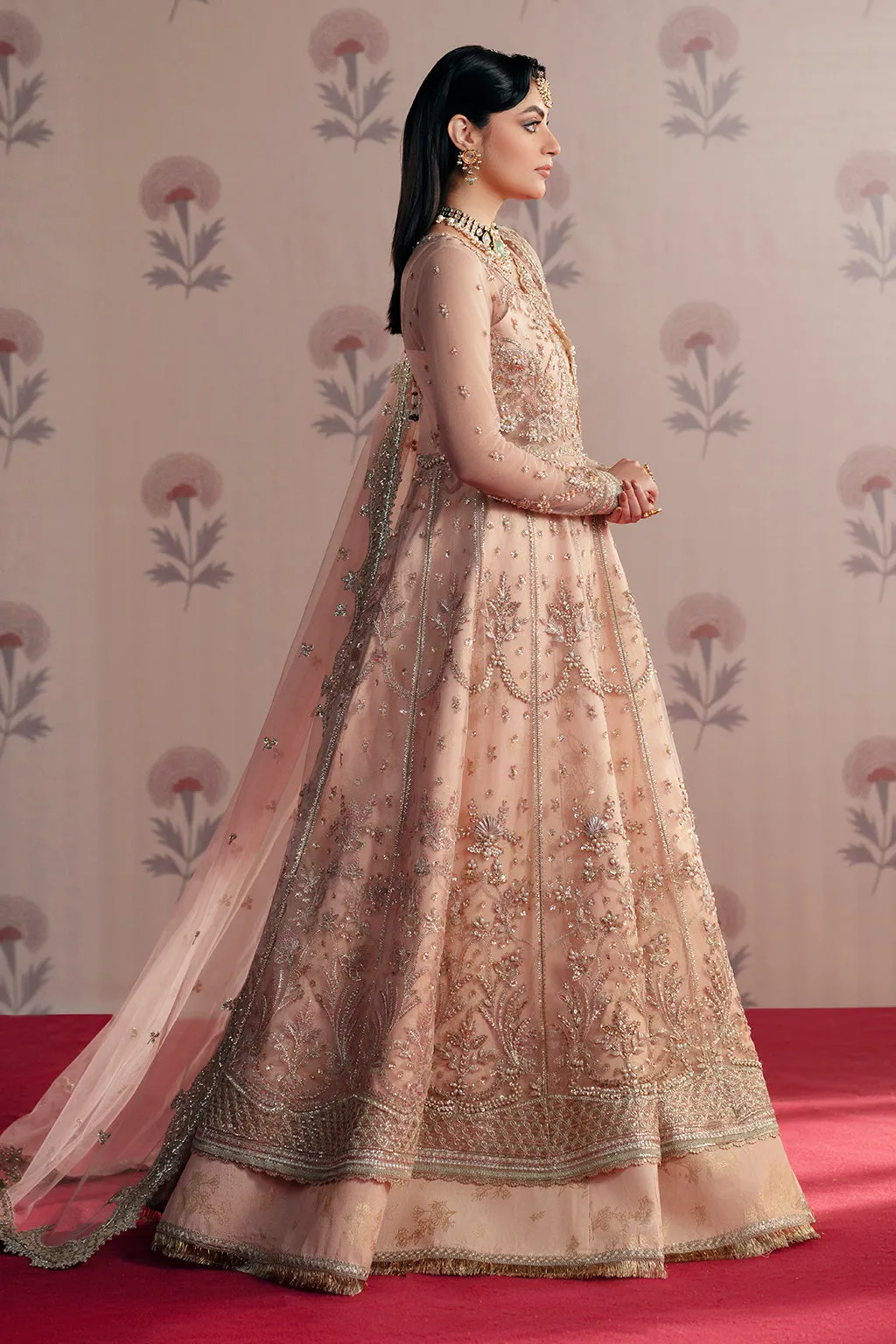 Zarposh Unstitched 3 Piece Formals Collection-Dilara