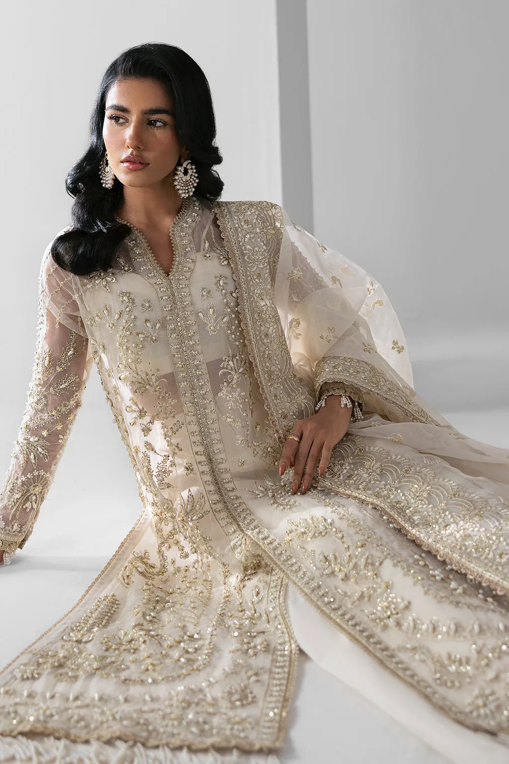 Zarposh Unstitched 3 Piece Formals Collection-Eclipse